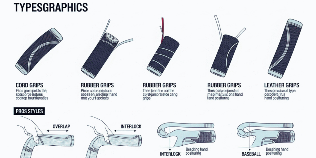 Types of Golf Grips