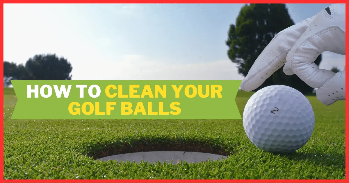 clean your golf balls