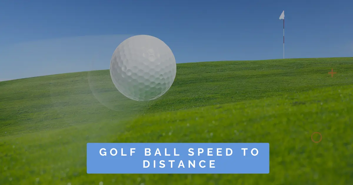 ball speed to distance
