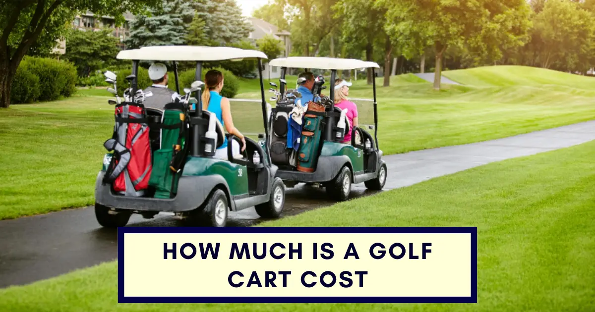 cost of a golf cart